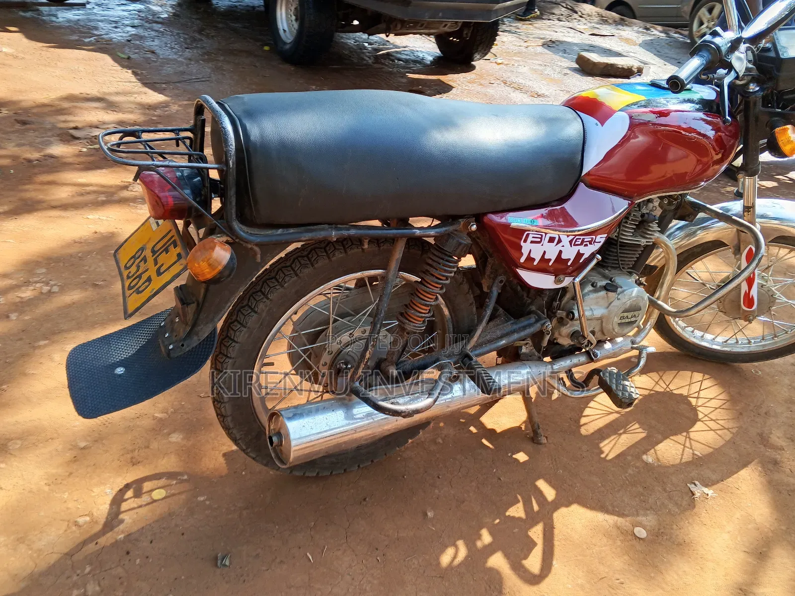 Bajaj Boxer 100 2017 Red