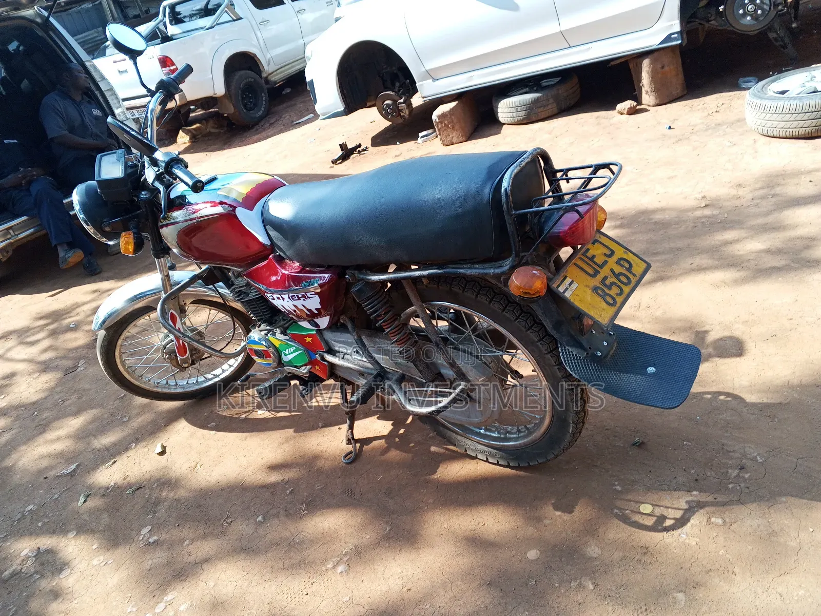 Bajaj Boxer 100 2017 Red