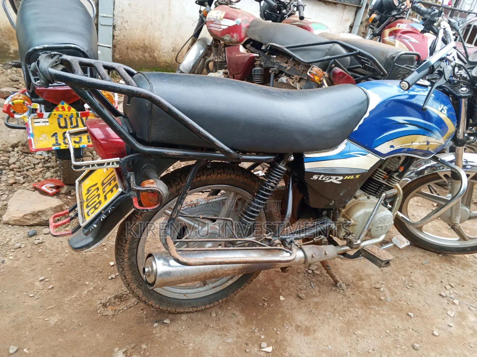 TVS XL 100 2016 Red