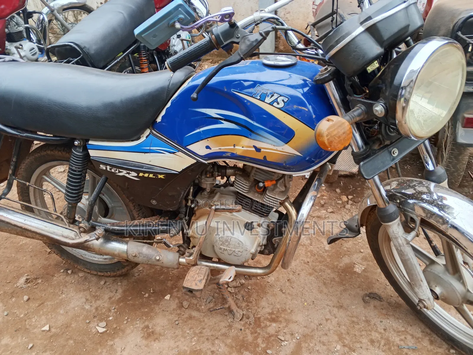 TVS XL 100 2016 Red