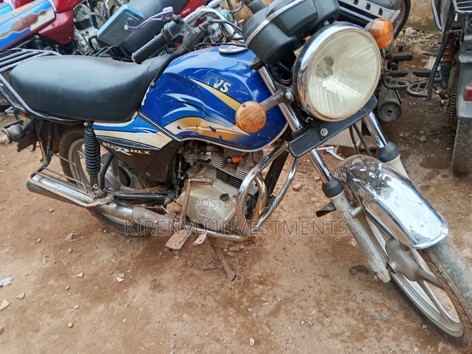TVS XL 100 2016 Red