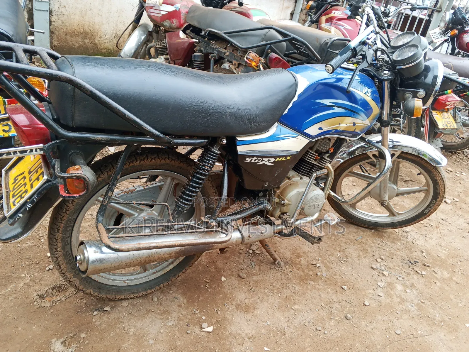 TVS XL 100 2016 Red