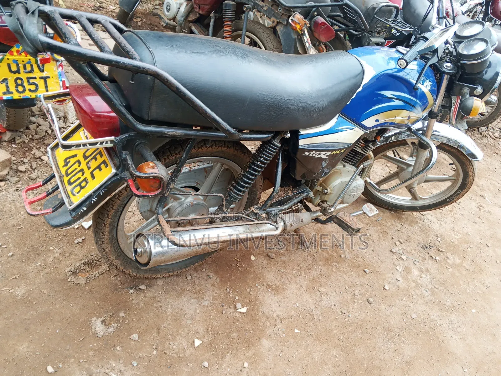TVS XL 100 2016 Red