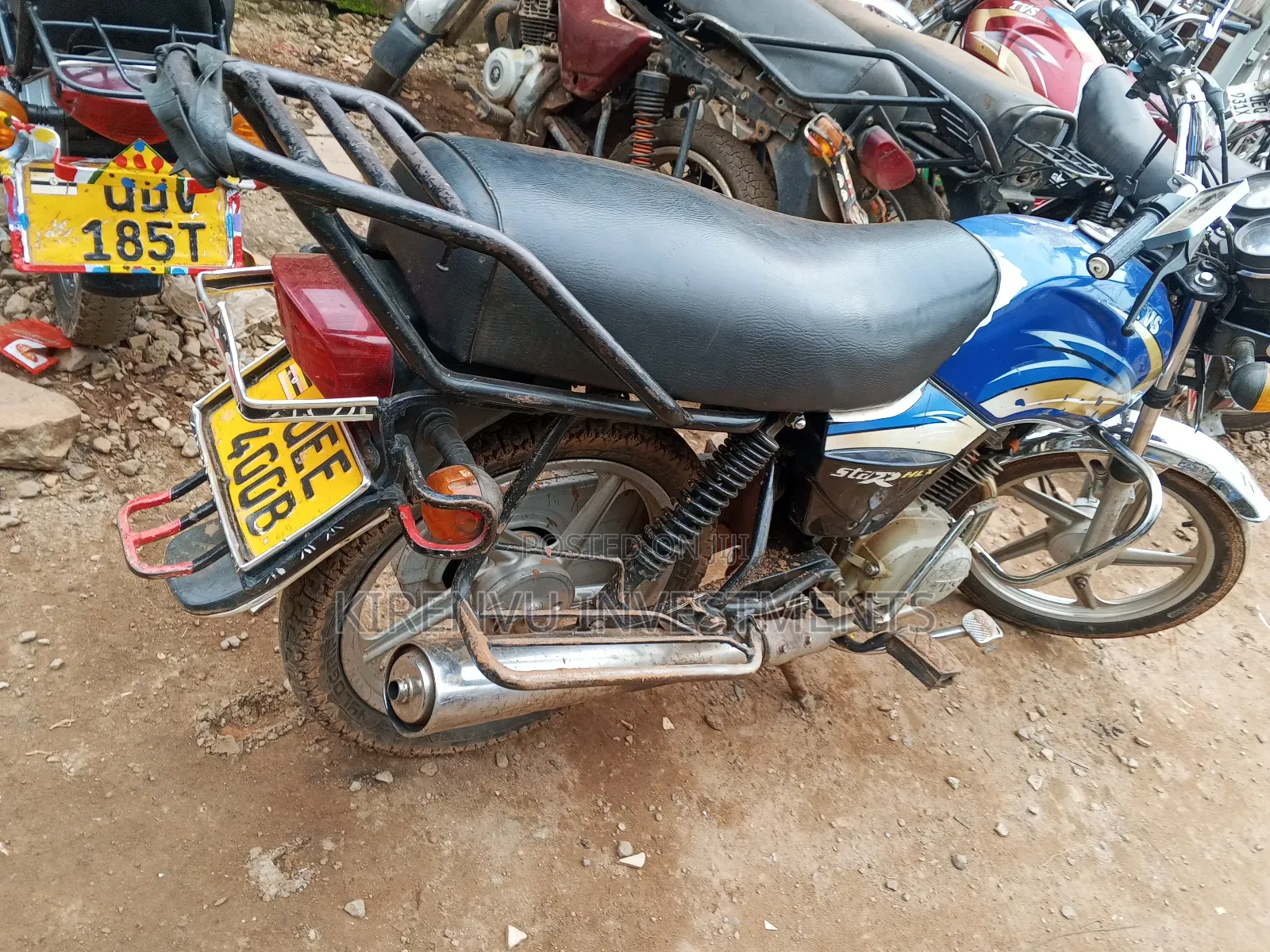 TVS XL 100 2016 Red