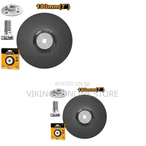 Ingco App - Polishing Pad With Flange - Orange