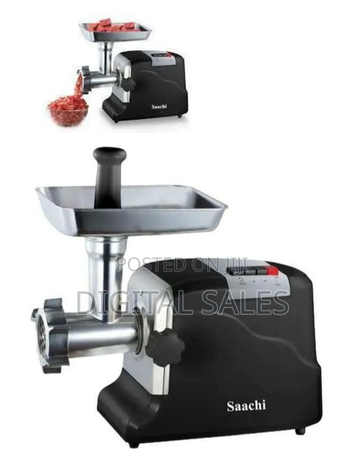 Powerful Electric Food Grinder / Mincer - Multicolor