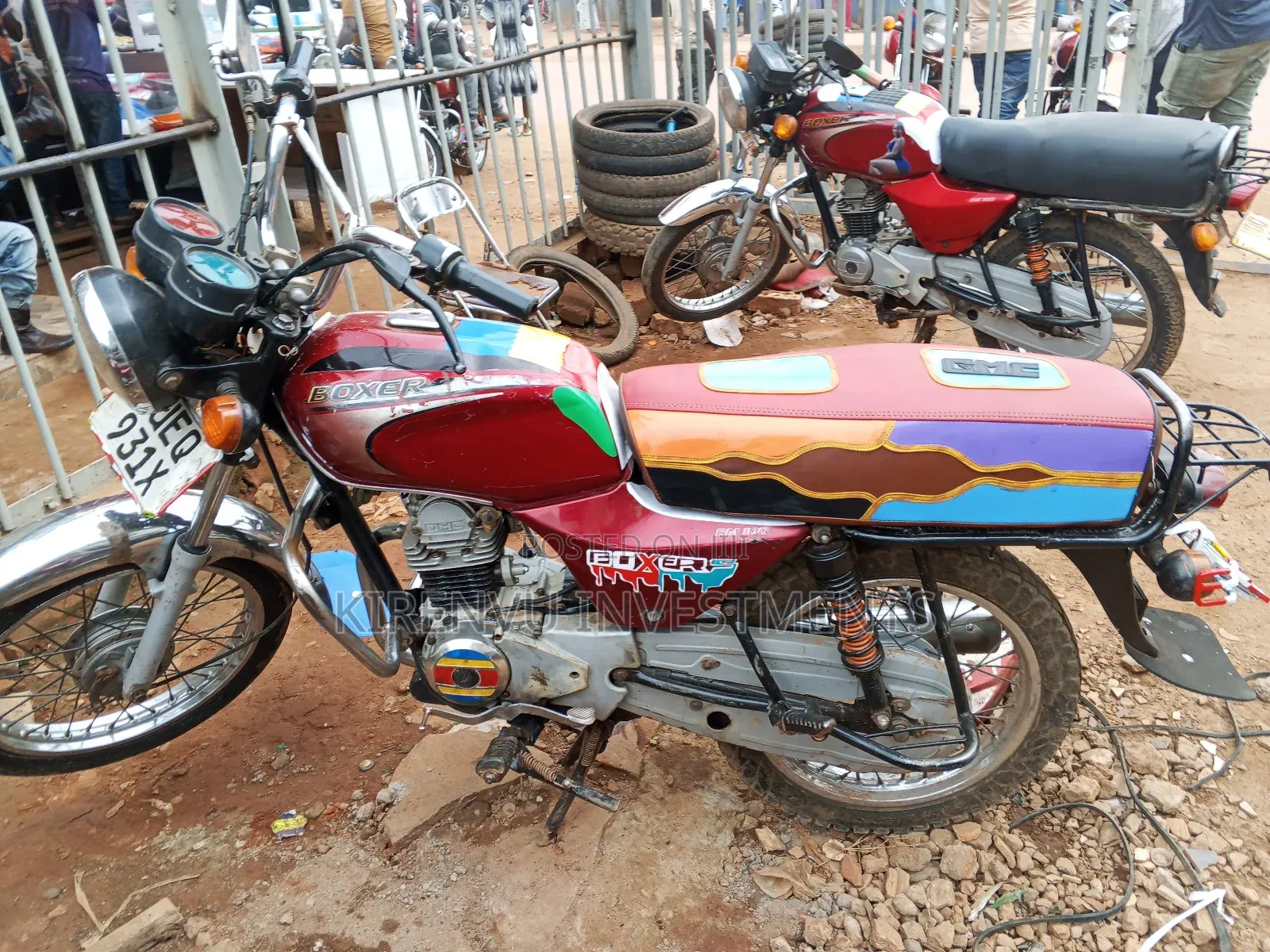 Bajaj Boxer 100 2020 Red