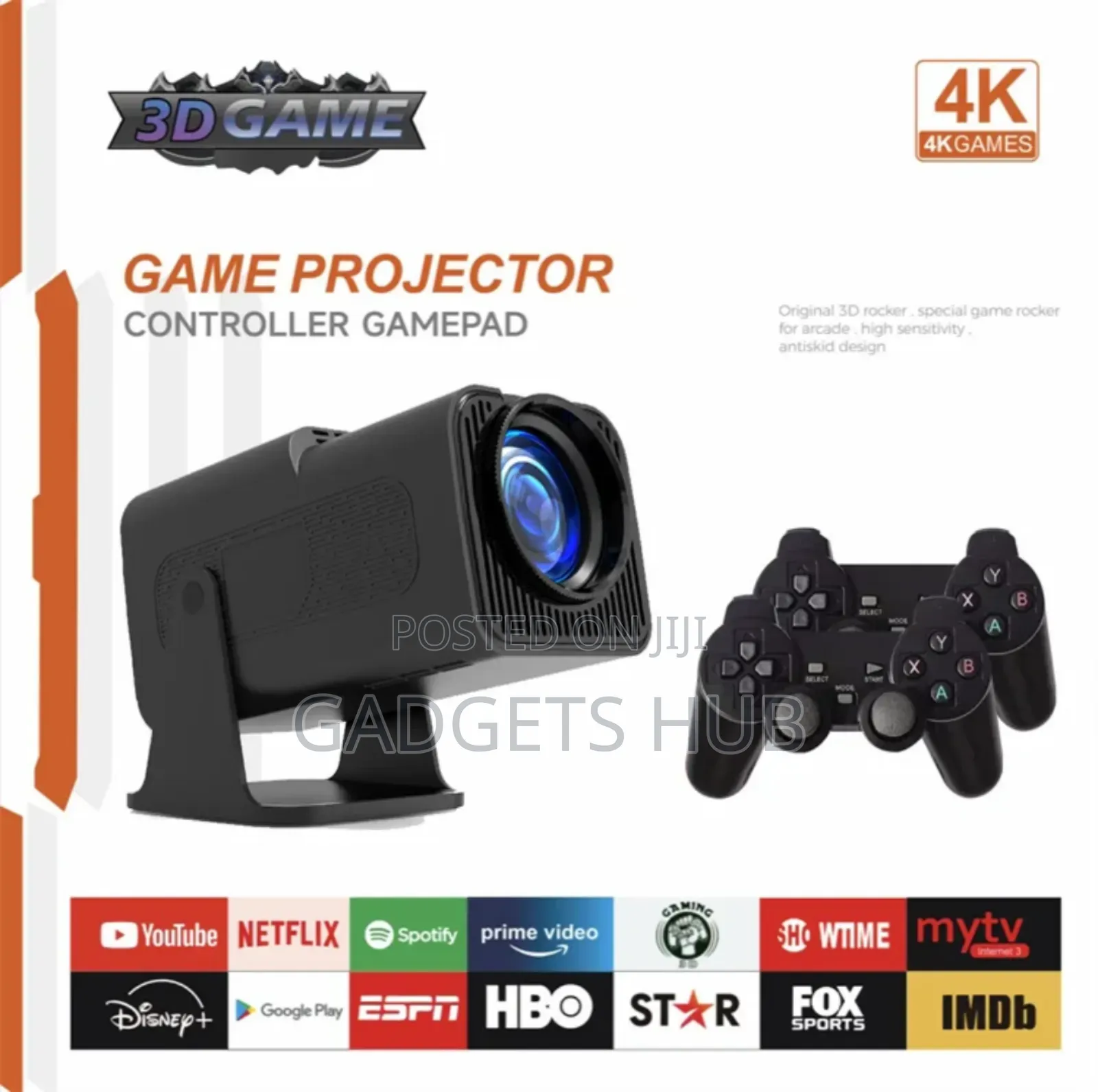 Smart Hd Proiector Hy320 With Gamepad Android Games