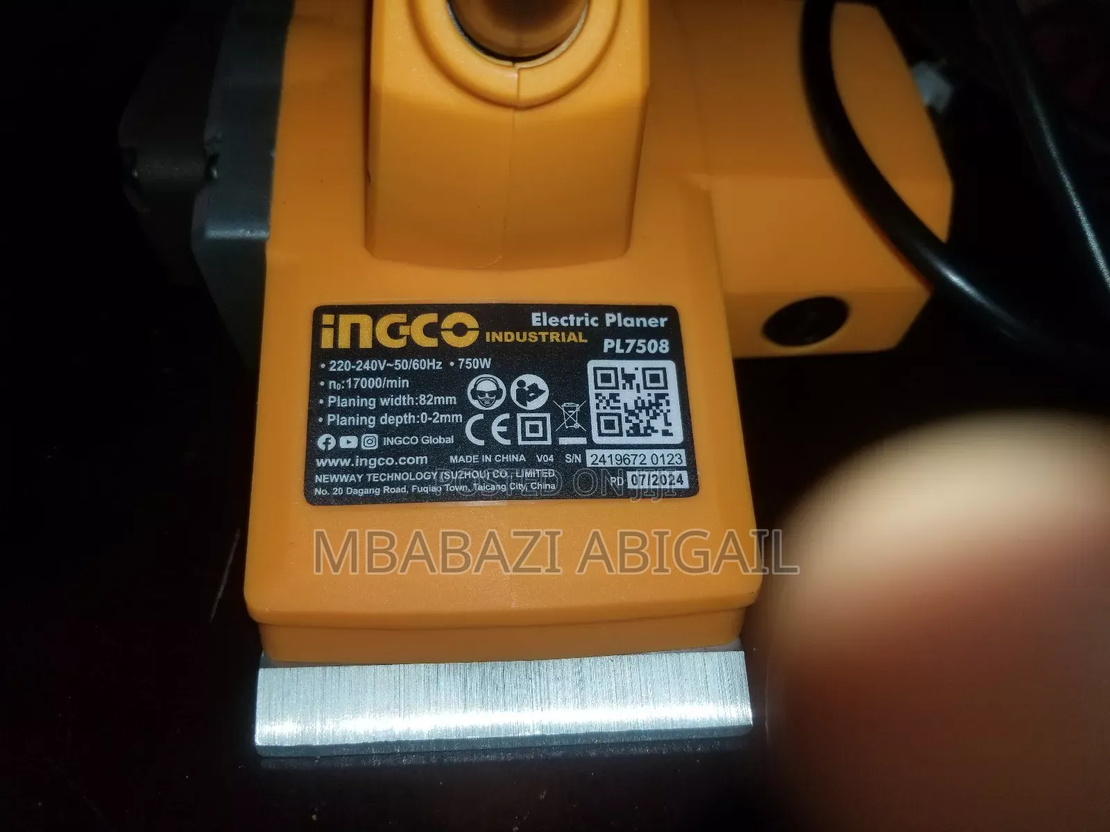 Electric Planer