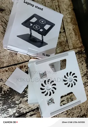 360° Laptop Stand With Cooling Fans