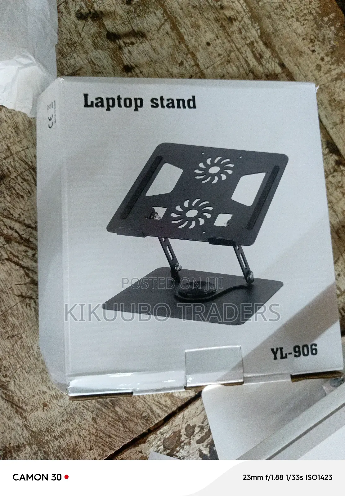 360° Laptop Stand With Cooling Fans