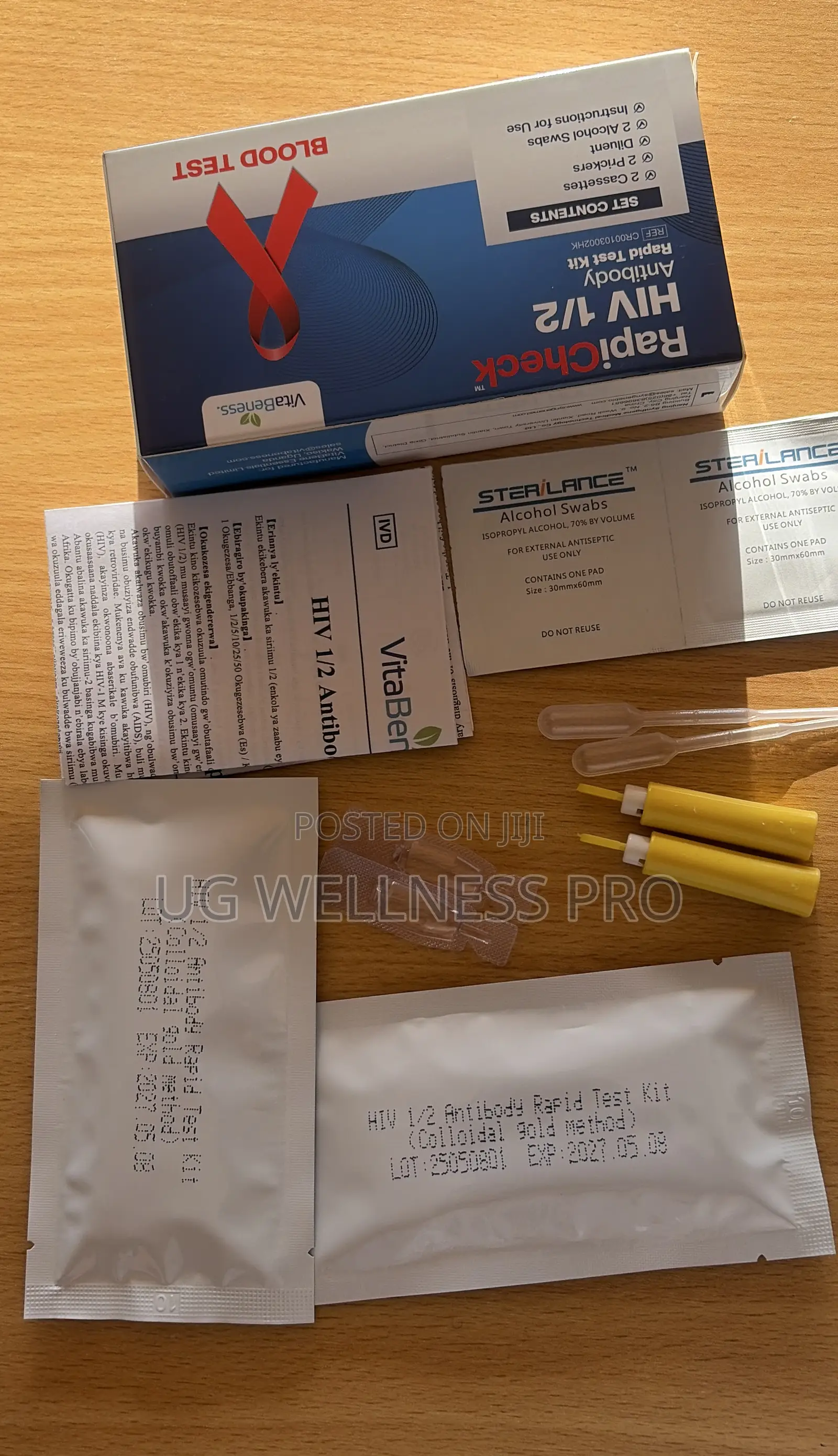 Eco Check Complete Hiv Self Test Kit 2 Pieces