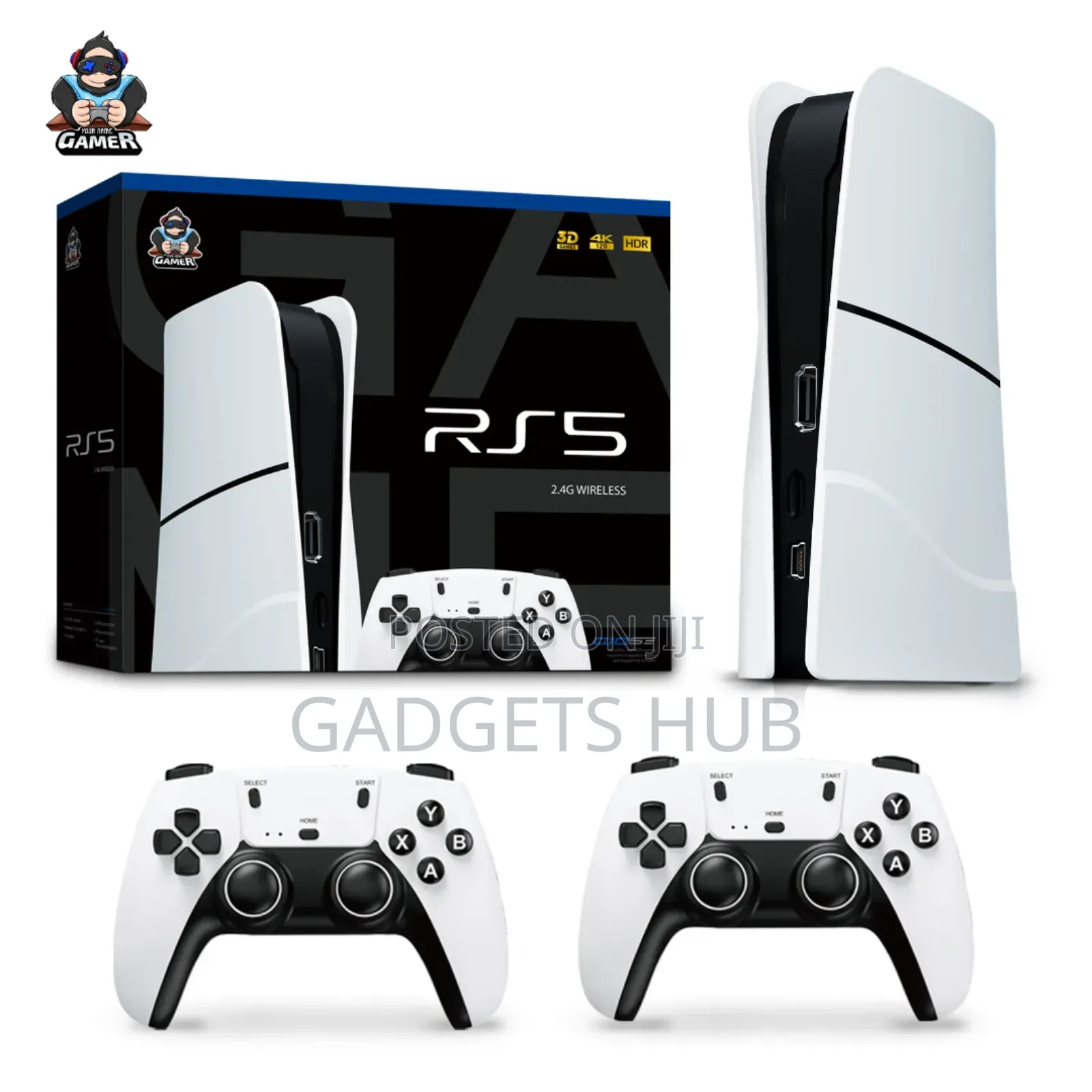 3d Game Stick 64gb 40000+ Game Wireless Control Play Station