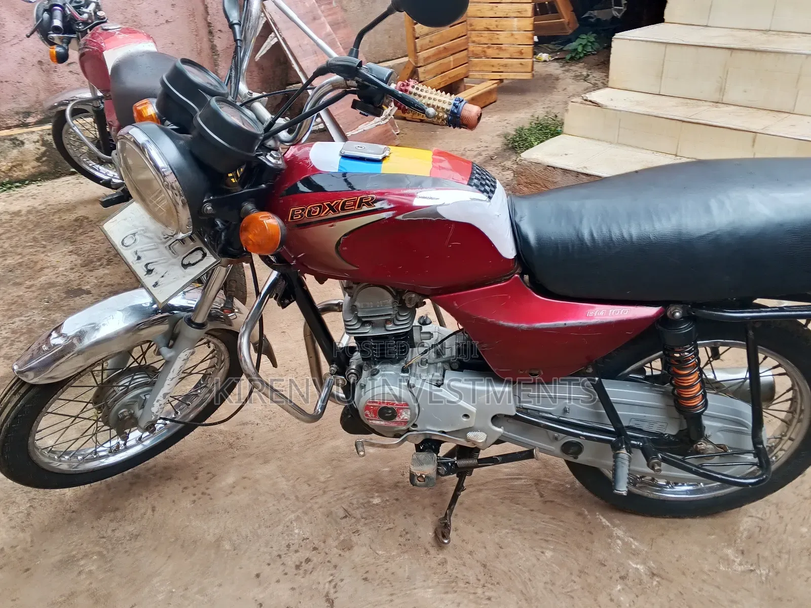 Bajaj Boxer 100 2019 Red