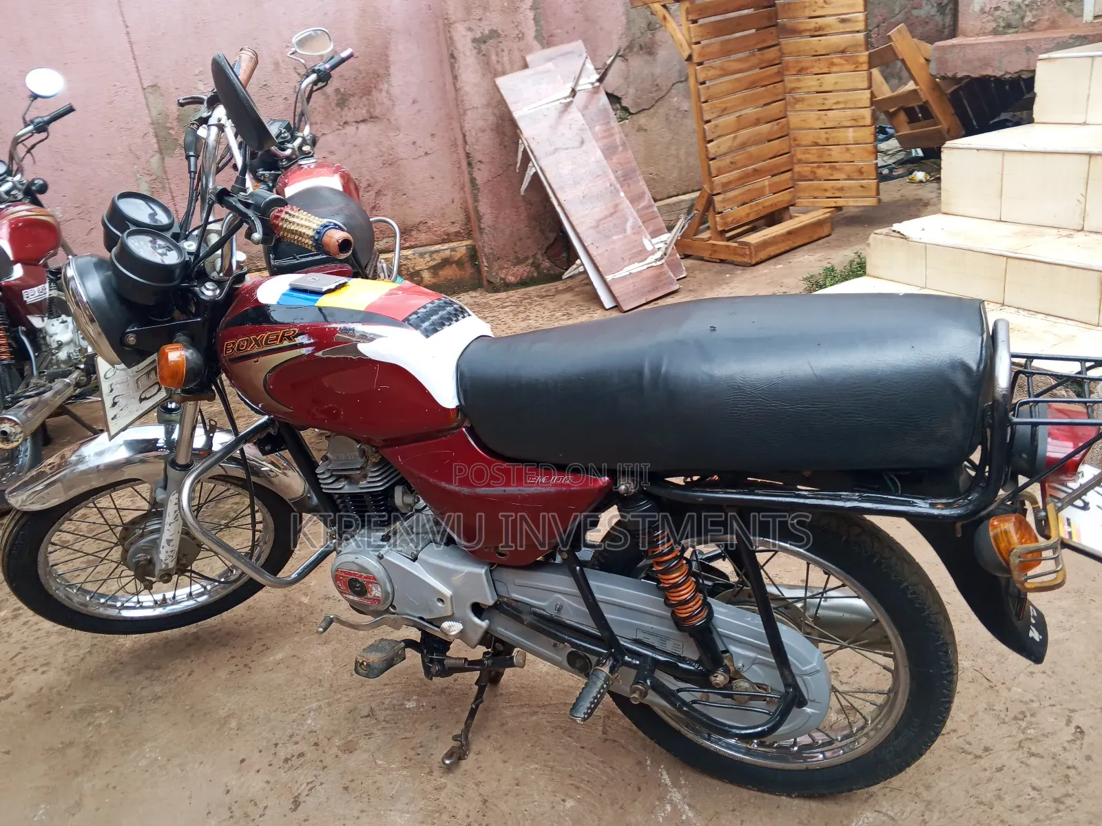 Bajaj Boxer 100 2019 Red