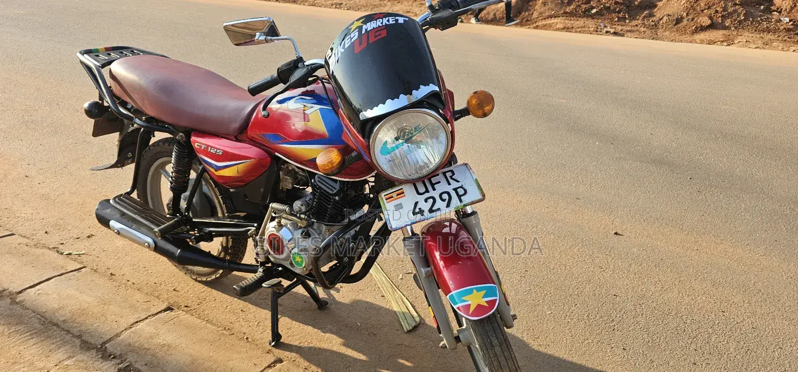 Bajaj CT 125X 2023 Red