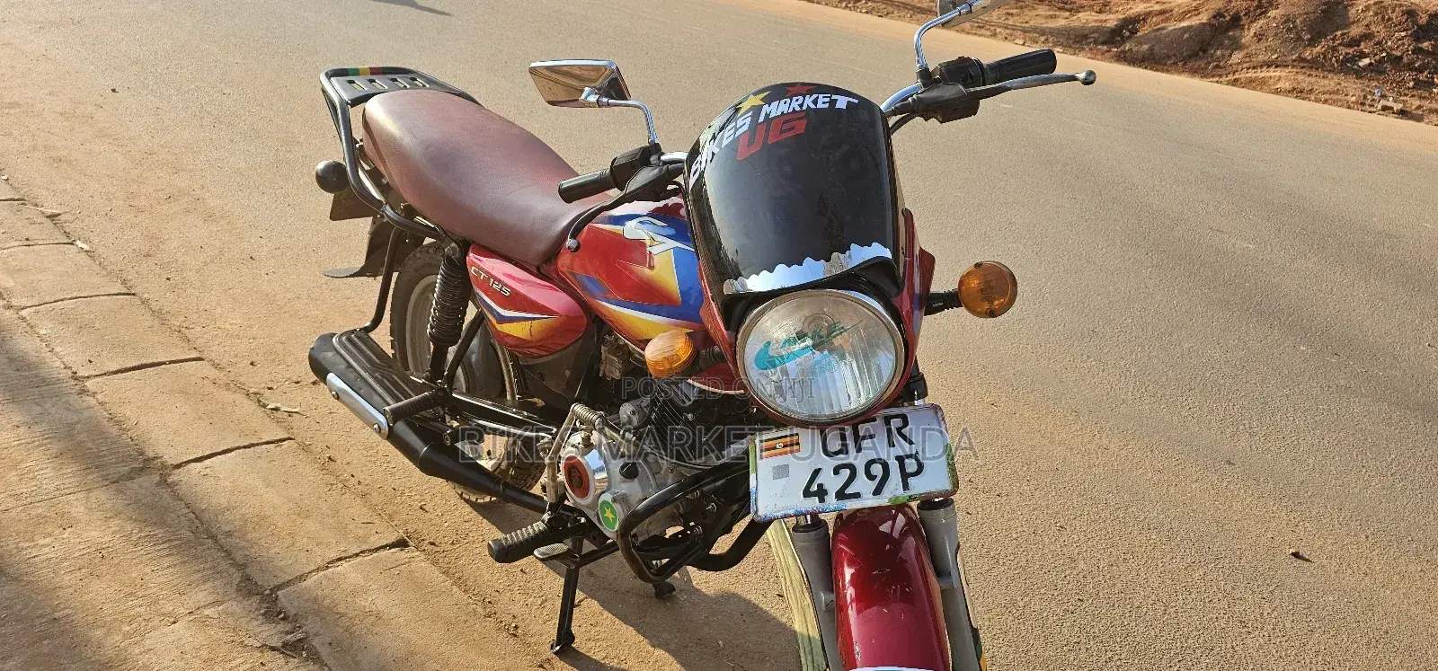 Bajaj CT 125X 2023 Red