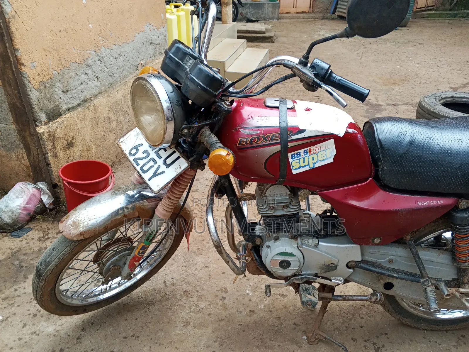 Bajaj Boxer 100 2020 Red
