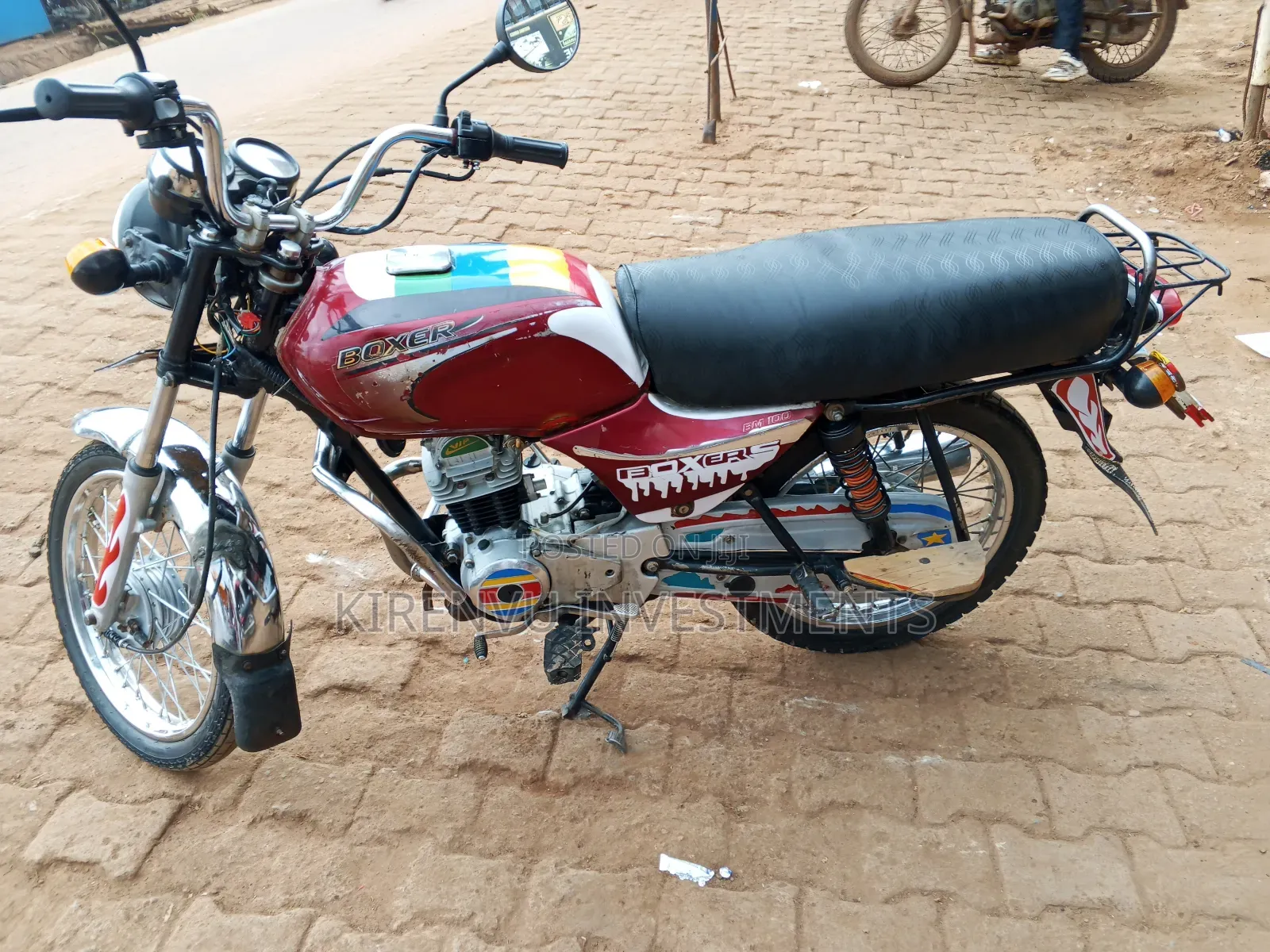 Bajaj Boxer 100 2018 Red
