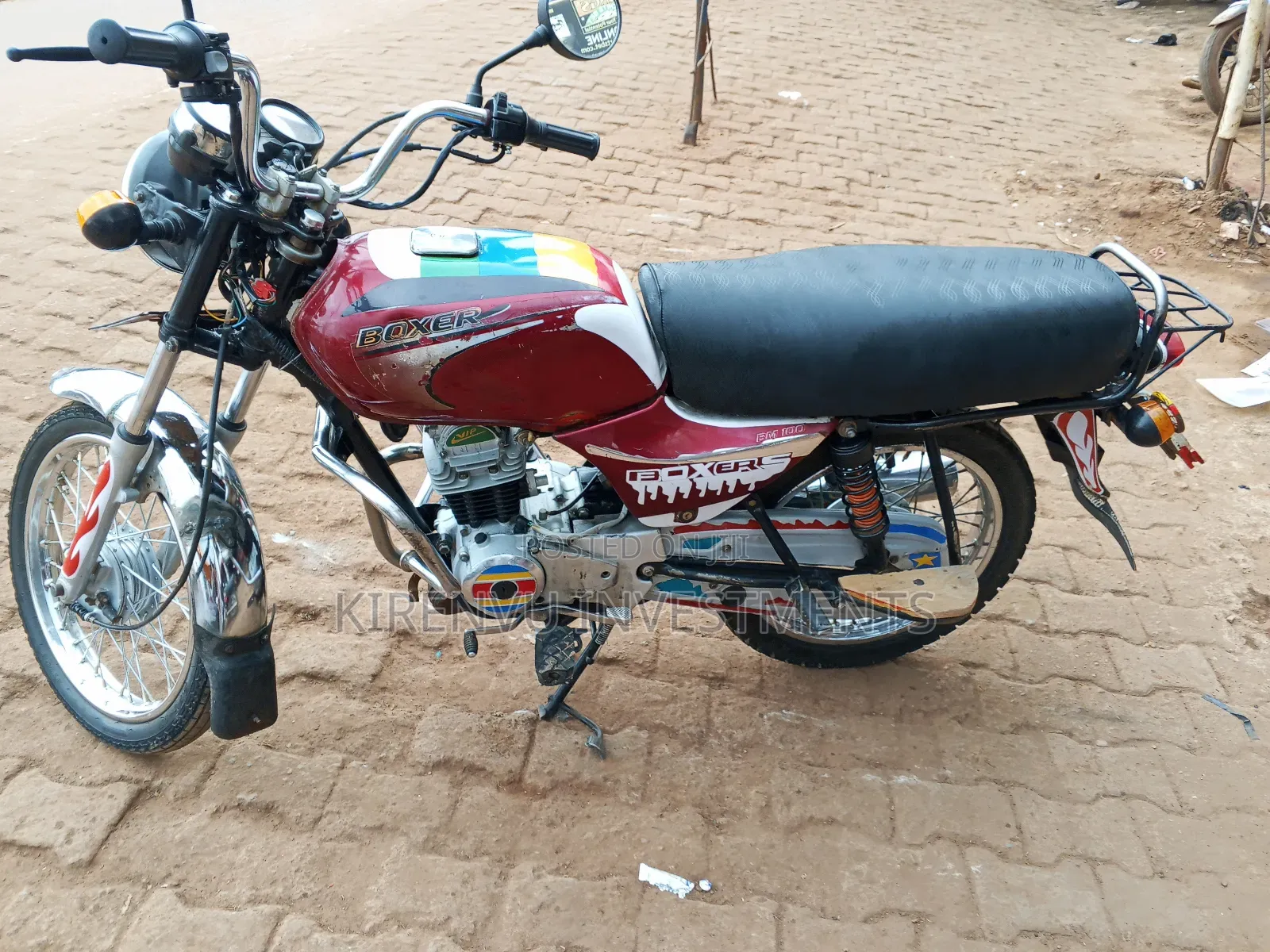 Bajaj Boxer 100 2018 Red