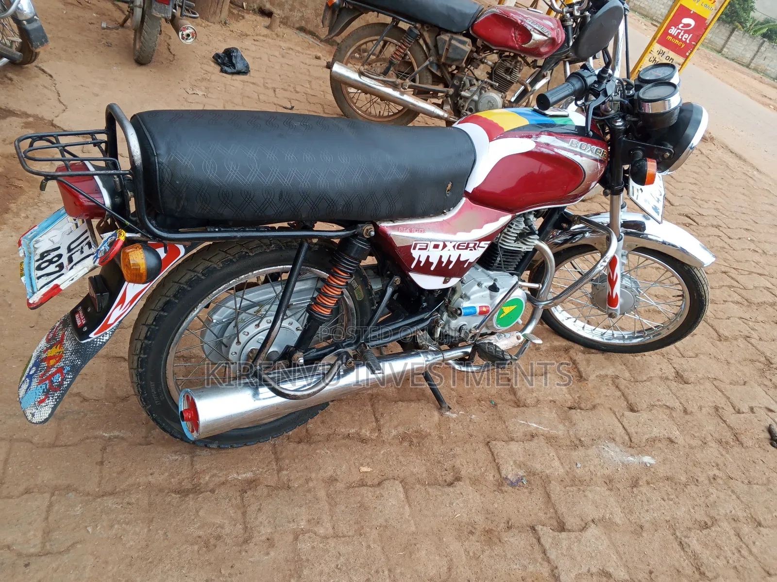 Bajaj Boxer 100 2018 Red