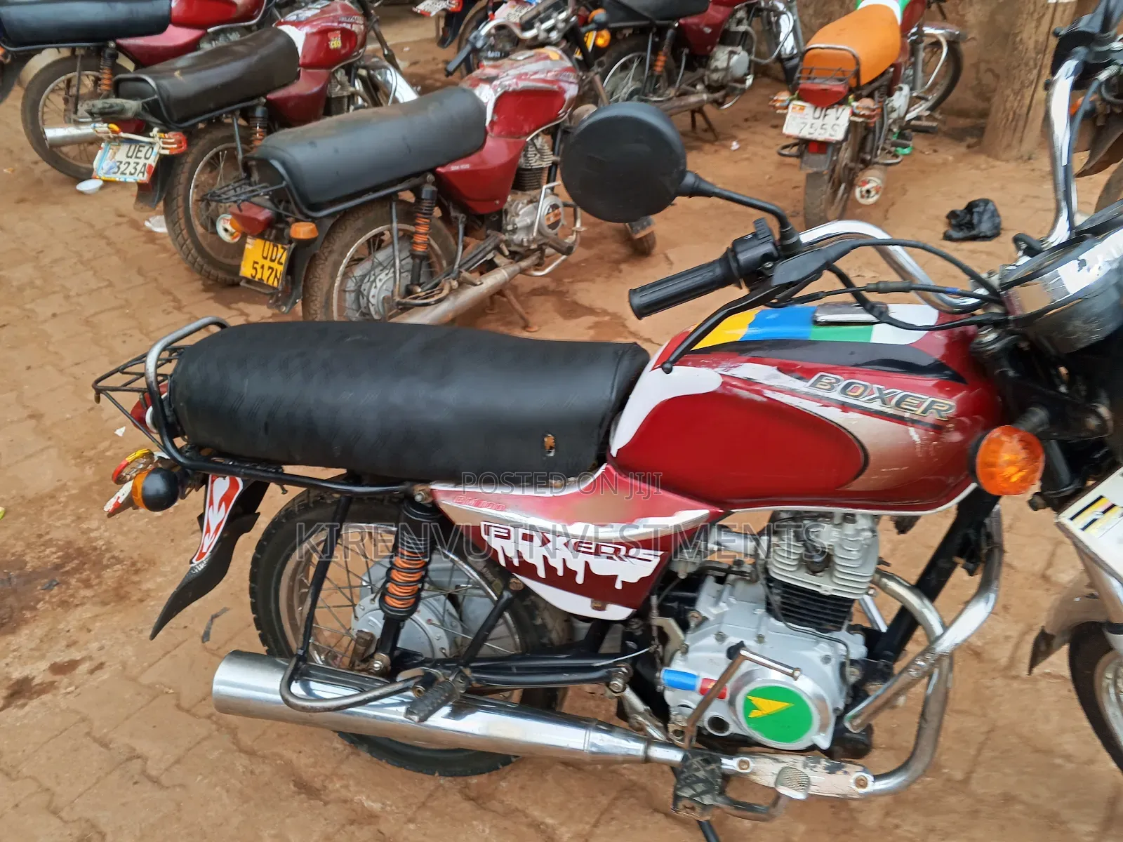 Bajaj Boxer 100 2018 Red