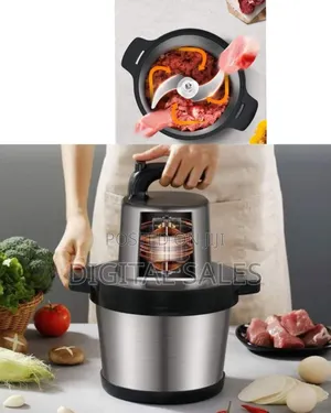 Professional Stainless Steel Electric Food Chopper and Meat Grinder