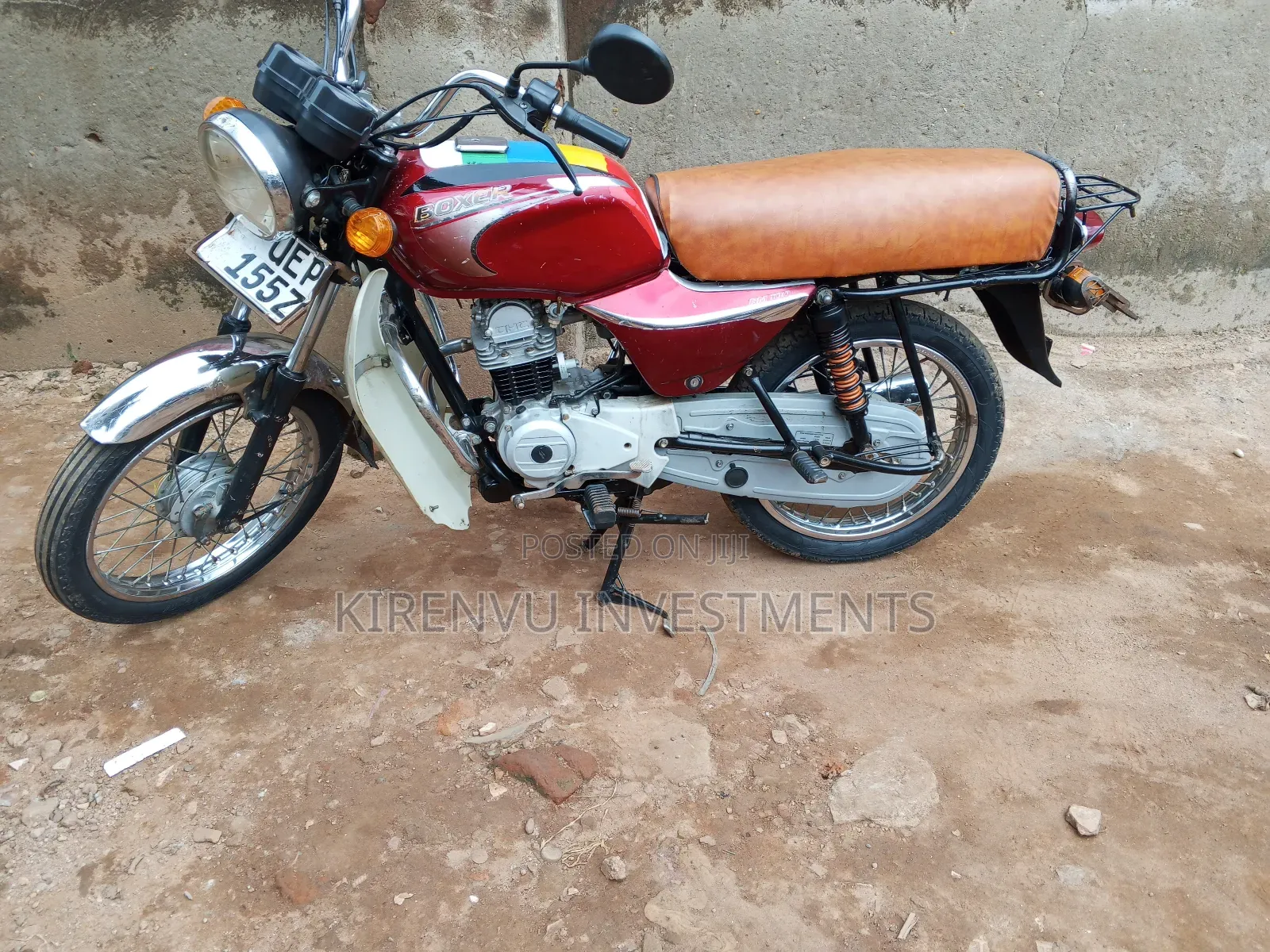 Bajaj Boxer 100 2019 Red
