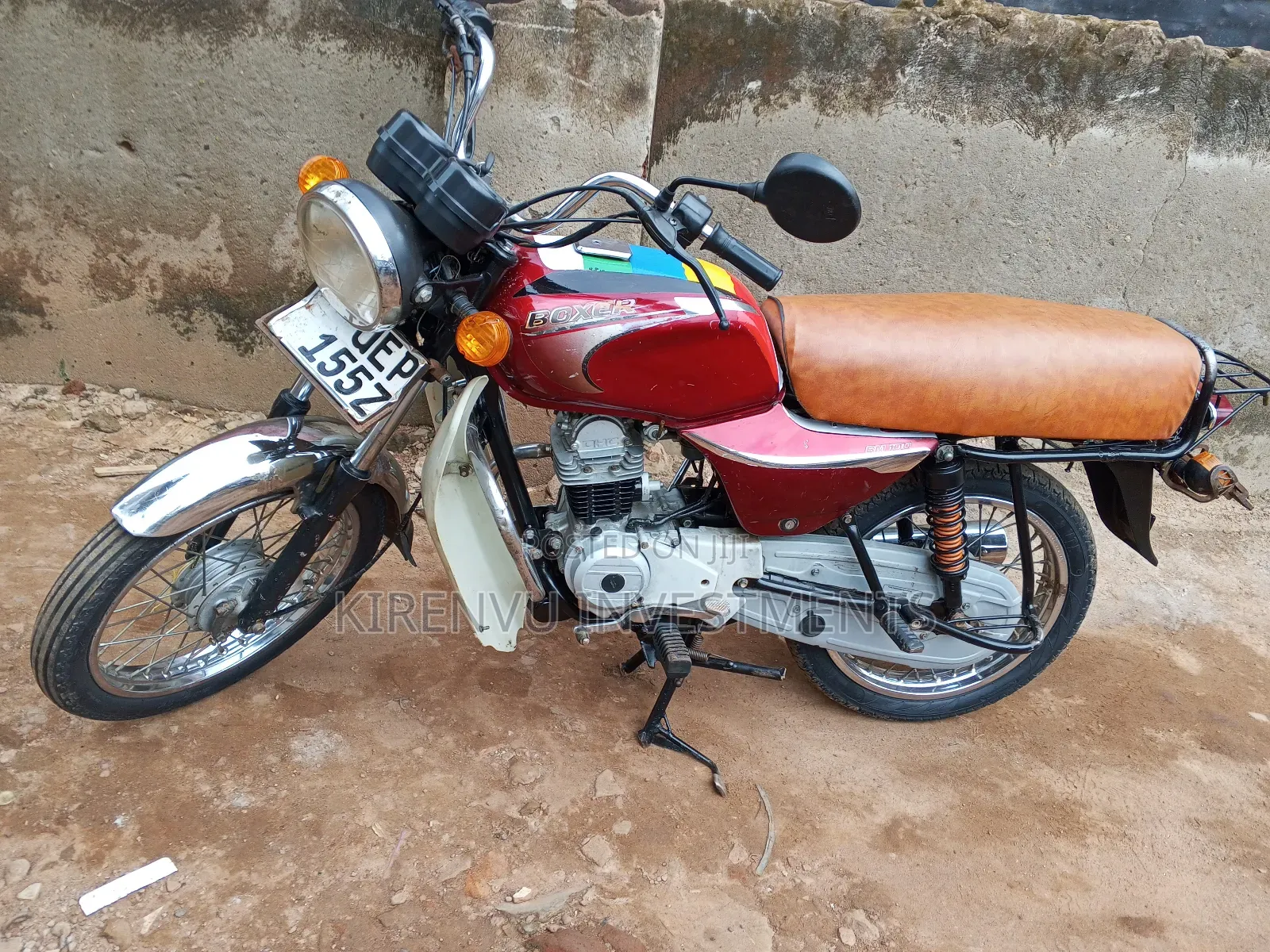 Bajaj Boxer 100 2019 Red