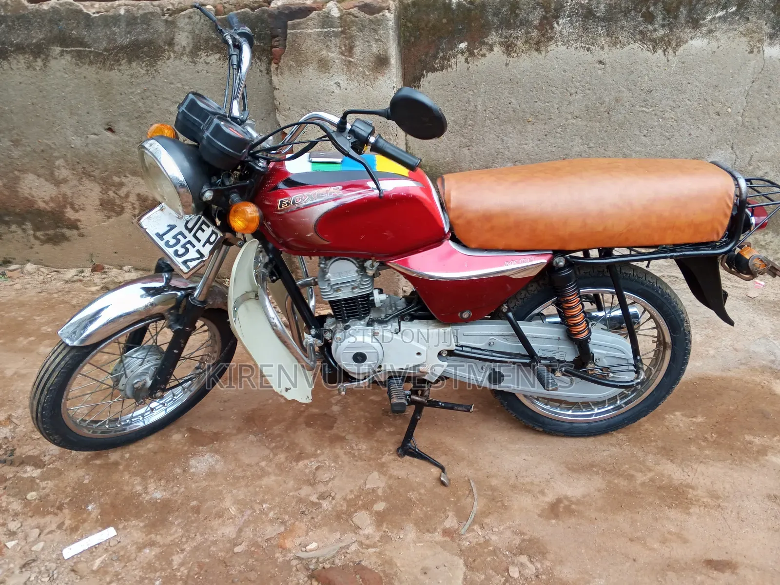 Bajaj Boxer 100 2019 Red