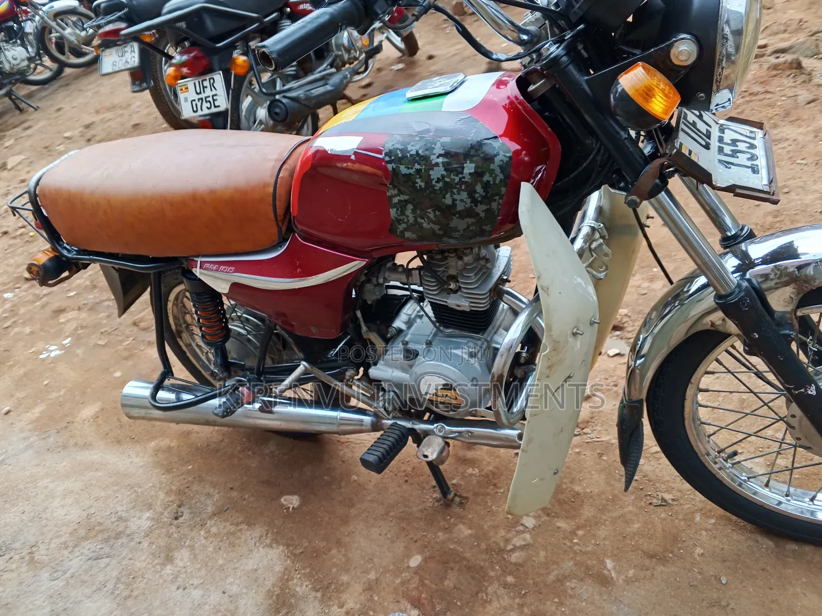Bajaj Boxer 100 2019 Red