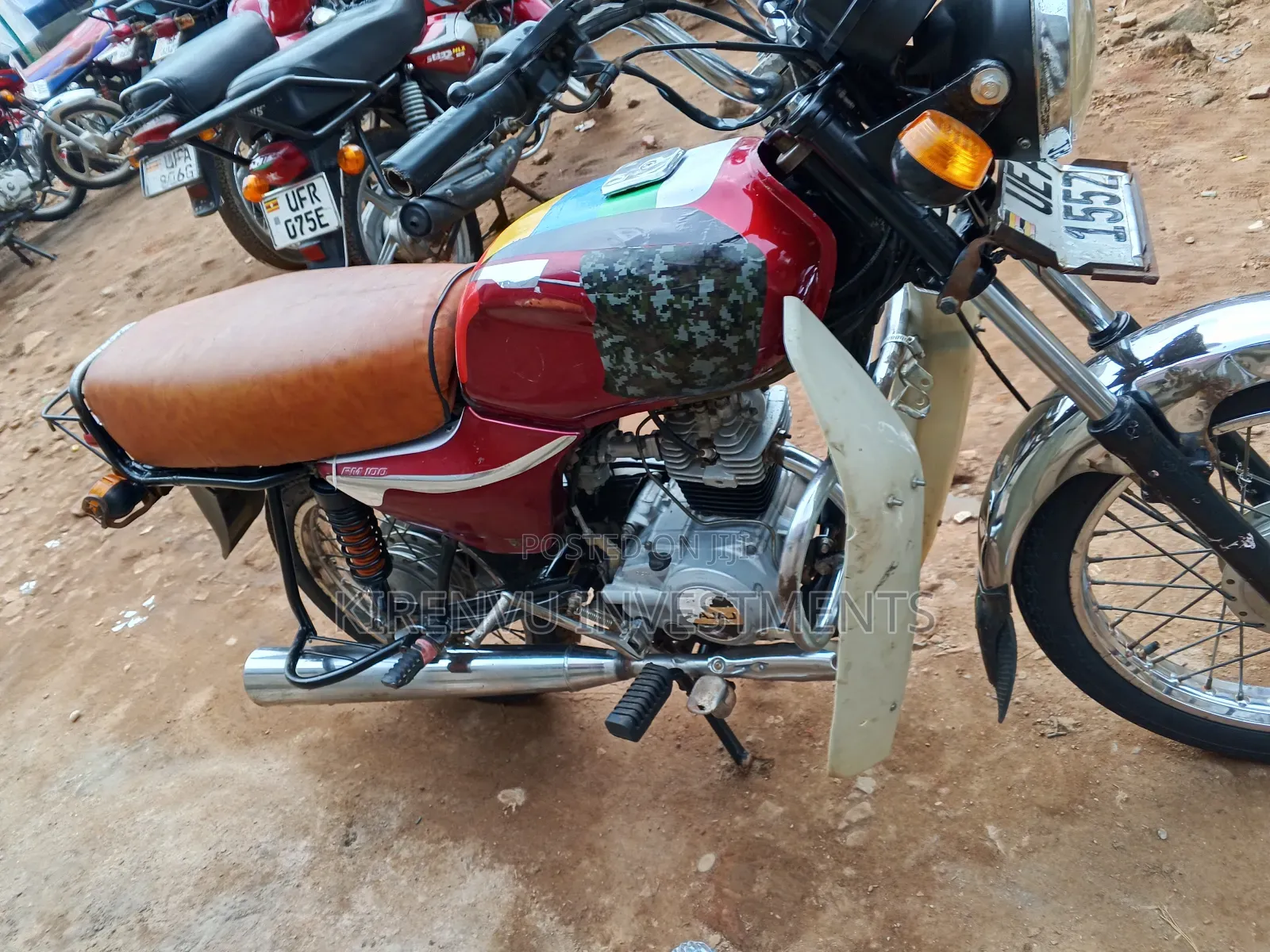 Bajaj Boxer 100 2019 Red