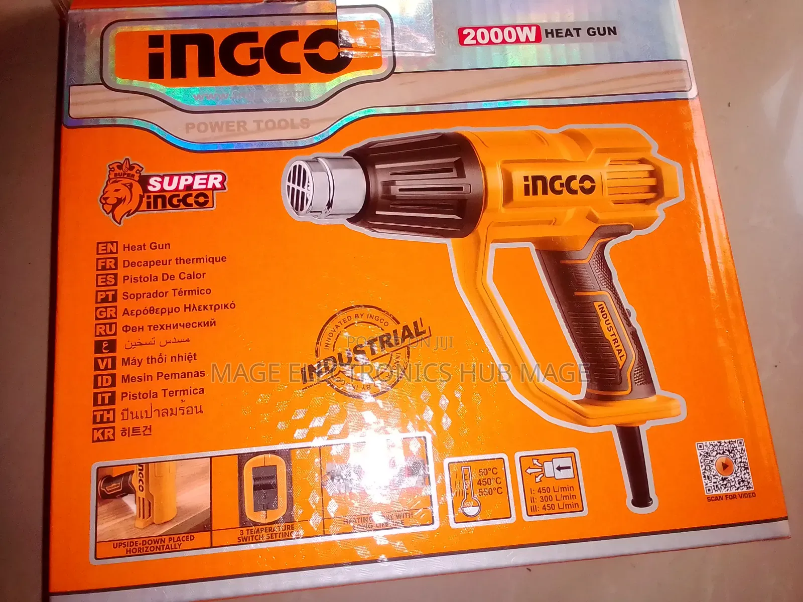 Heat Gun 2000w