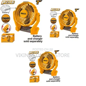 Ingco Cfali2007 - Lithium-Ion Fan - Orange