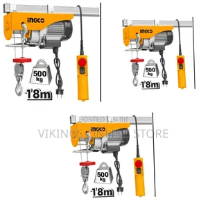 Ingco Eh5001 - Electric Hoist - Orange