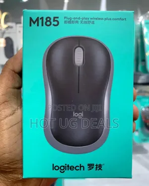 M185 Wireless Optical Mouse - Black