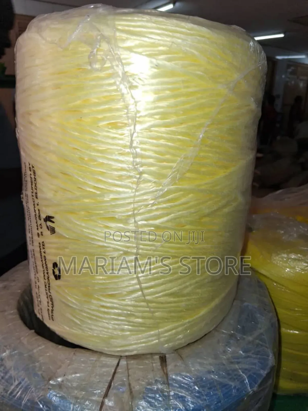 Yellow Polypropylene Baler Twine,
