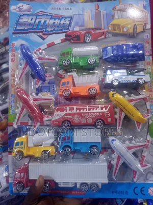 Mini Series Pull-Back Toy Vehicle Set