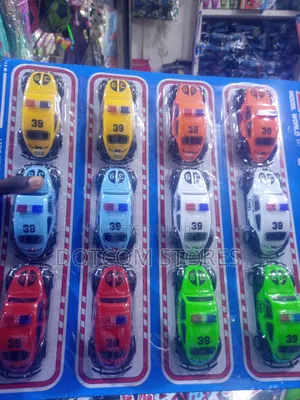 Set of Model World Police Toy Cars
