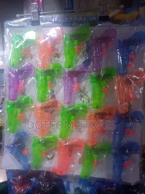 Set of Mini Transparent Water Guns
