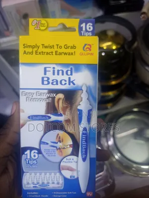 Find Back Easy Earwax Removal Tool Kit.
