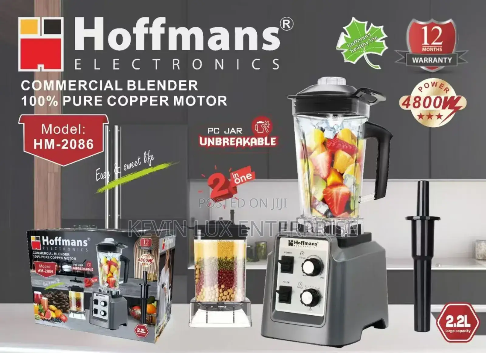 Commercial Blender Grade A+
