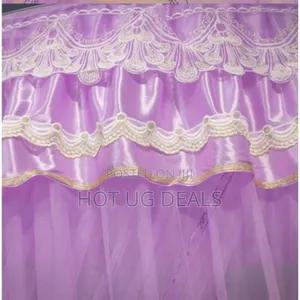 6*6 Super Round Luxurious Mosquito Net- Purple
