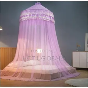 6*6 Super Round Luxurious Mosquito Net- Purple
