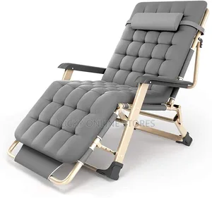 Outdoor Folding Chair With Head Pillow