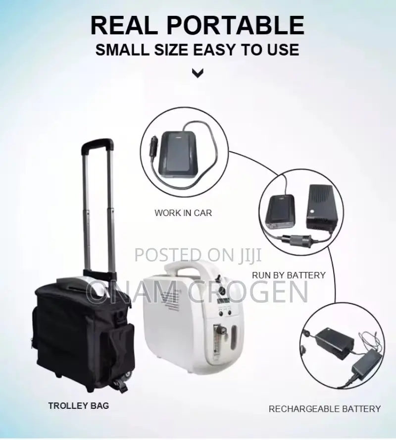 Portable Oxygen Concentrator (7l Rechargeable)