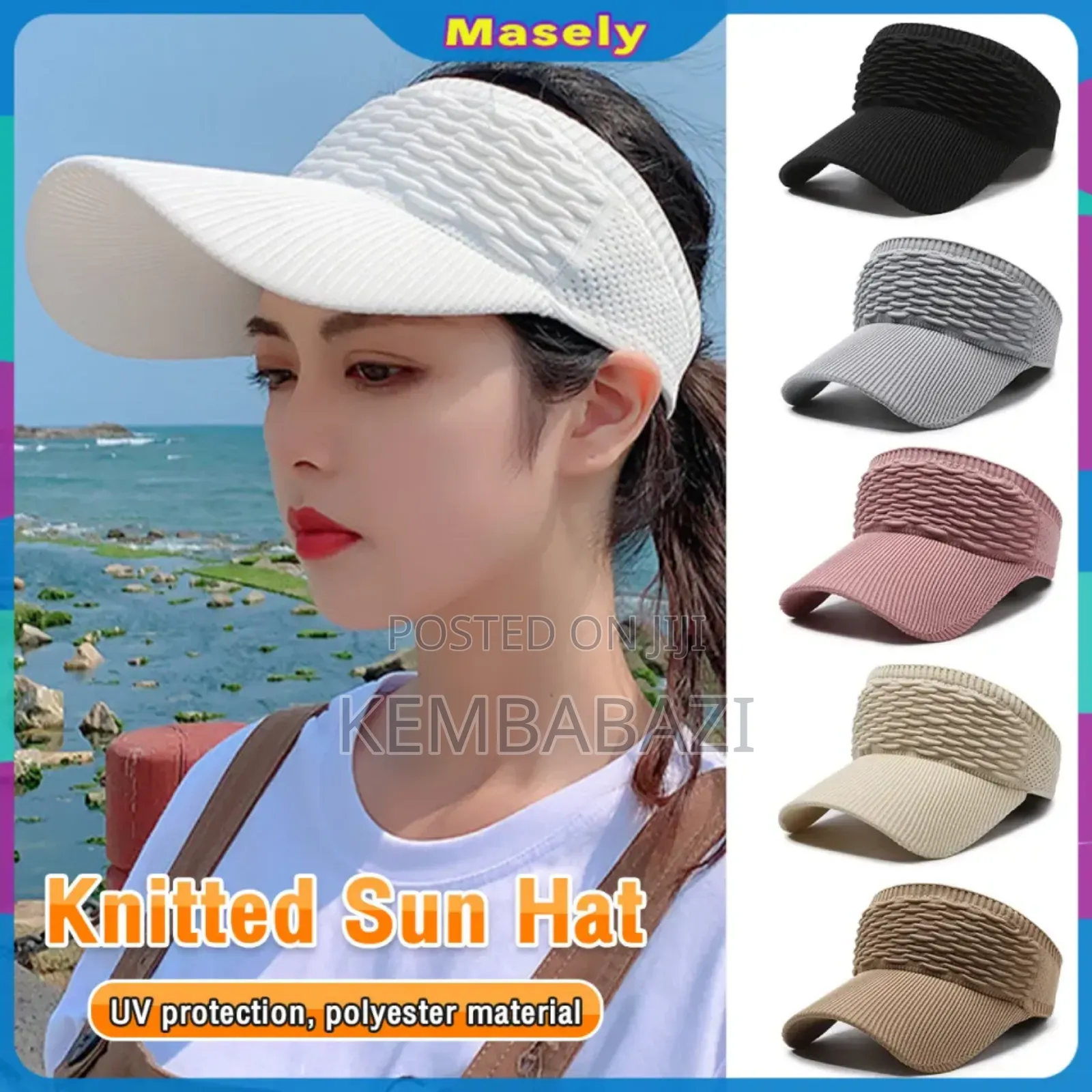 1pc Knitted Sun Hat