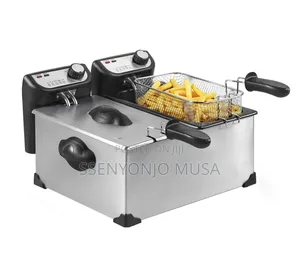 Pixel Double Deep Fryer - 2000w X 2, 220-240v, 3+3l Capacity