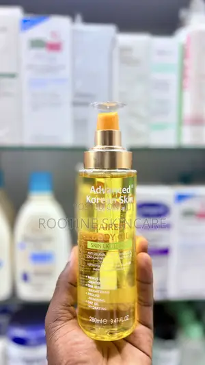 Advanced Korean Fairest Skin Lightening Body Oil 280mls