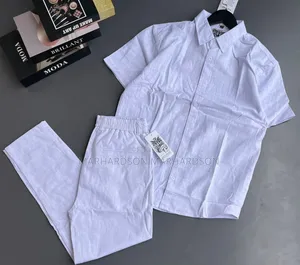 Classy Linen Unisex Two Piece